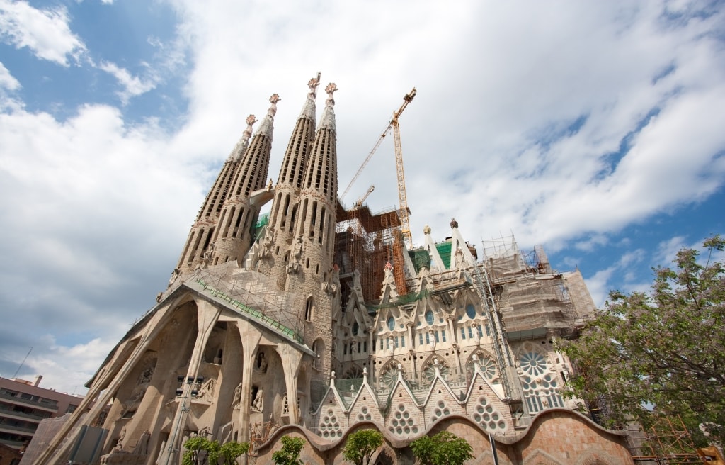 Sagrada Familia in Barcelona, Spanje