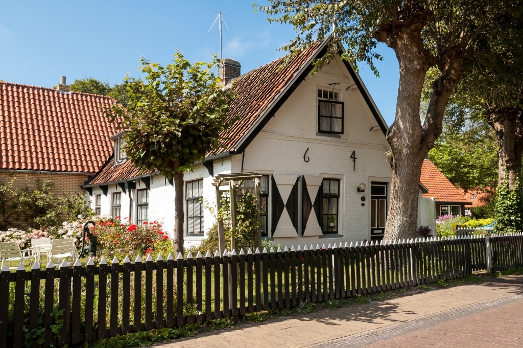 Oud huis in Hollum, Ameland