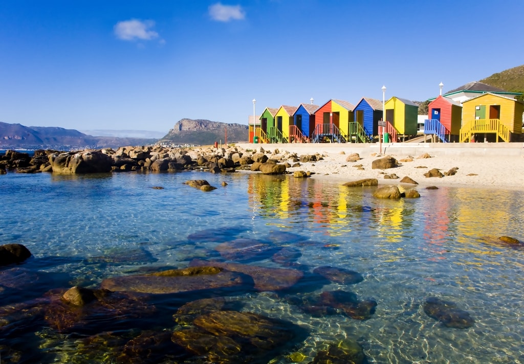 St. James Beach in Kaapstad, Zuid-Afrika