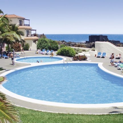 Zwembad appartementen lago azul in los cancajos, la palma