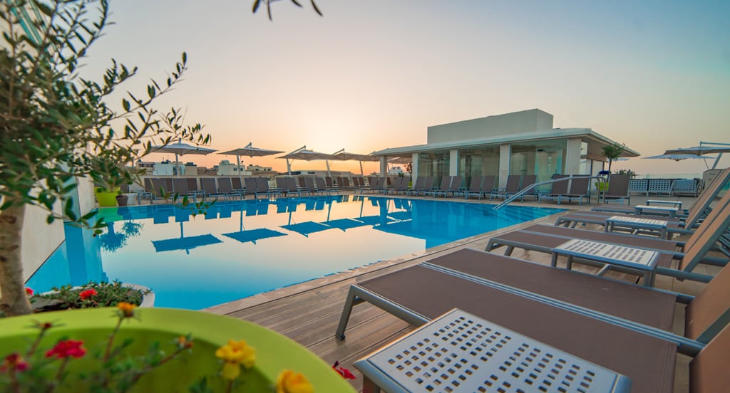Zwembad van Hotel Maritim Antonine in Mellieħa, Malta