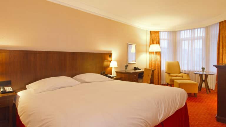 Hotelkamer van Radisson Blu Palace Hotel in Noordwijk aan Zee, Zuid-Holland