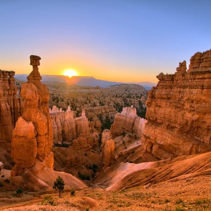 Bryce canyon national park in amerika