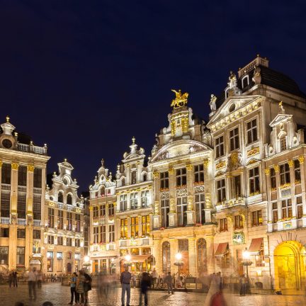 Grote markt in brussel, belgië