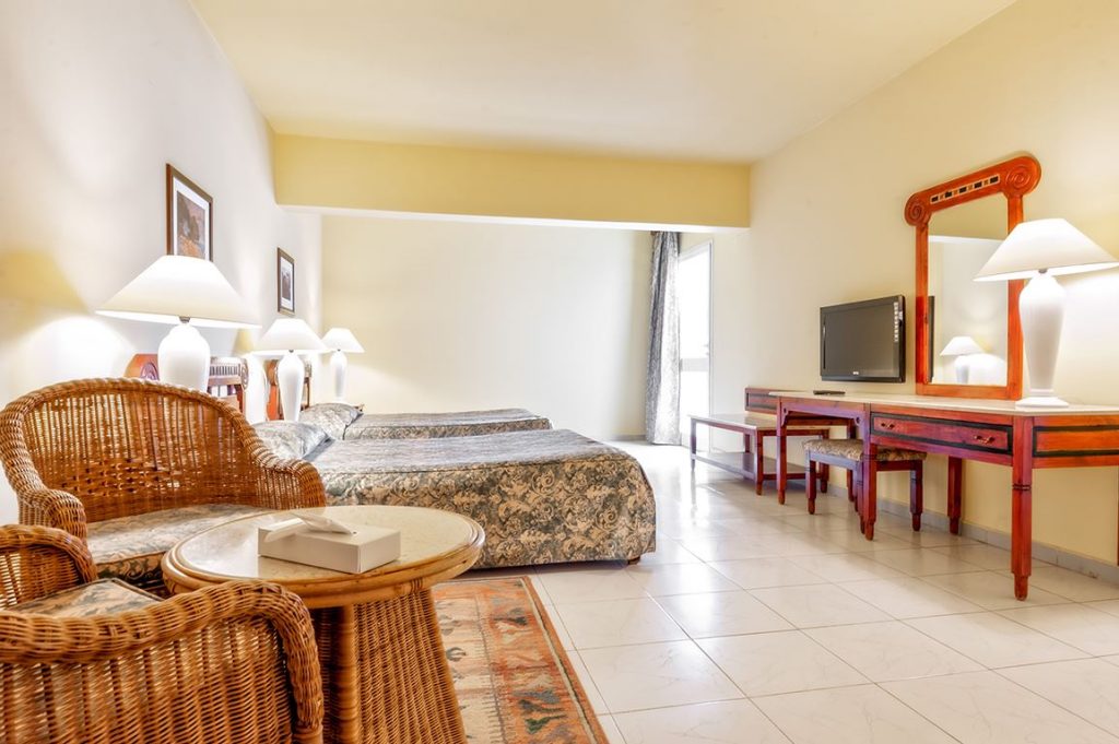 Hotelkamer van Bel Air Azur Resort in Hurghada, Egypte