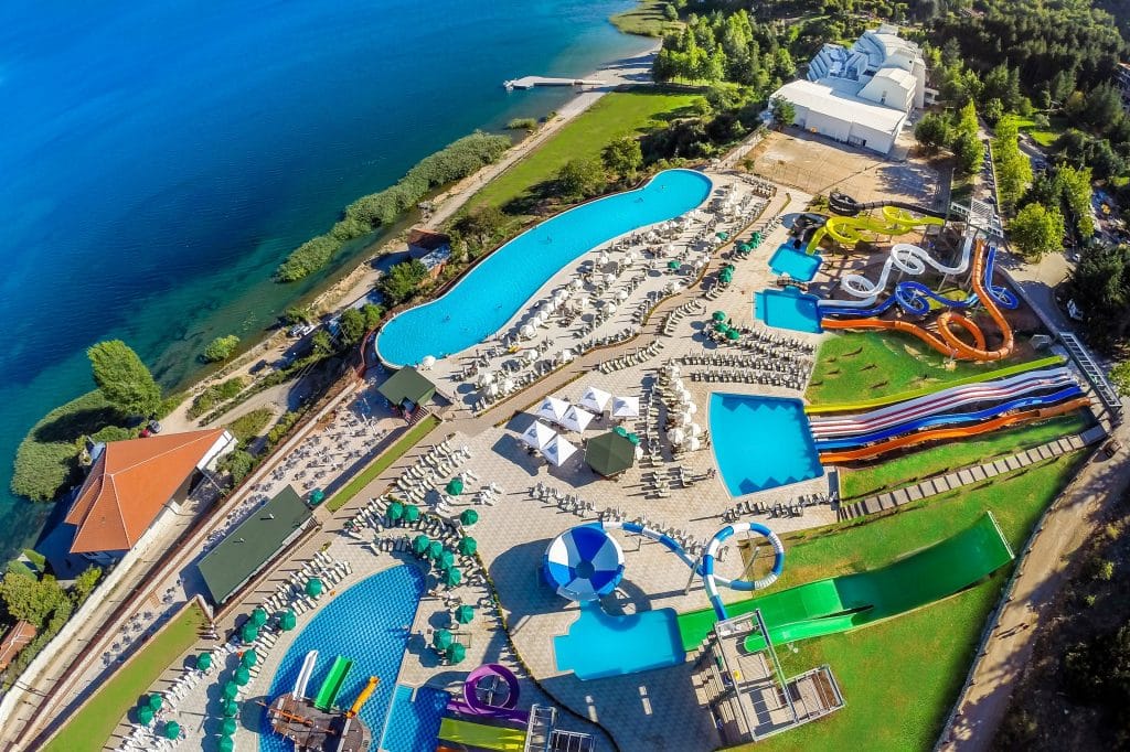 Izgrez Spa & Aquapark in Struga, Macedonië