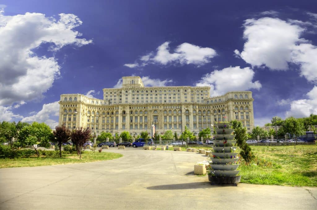 Parlementspaleis in Boekarest, Roemenië