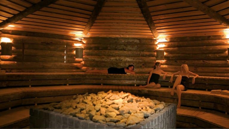 Sauna van Wellness Resort Elysium in Bleiswijk, Zuid-Holland