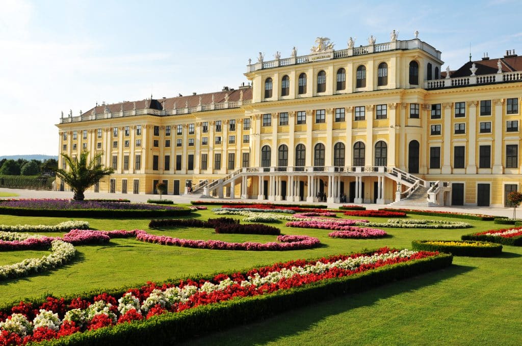 Schönbrunn paleis in Wenen, Oostenrijk