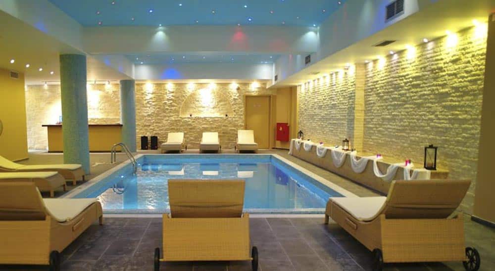 Spa van Rimondi Grand Resort & Spa in Stavromenos, Kreta