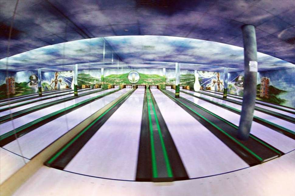 Bowlingbaan van Fair Resort Hotel in Jena, Duitsland