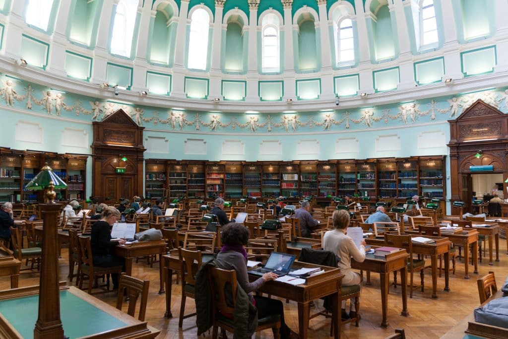 National Library of Ireland in Dublin, Ierland