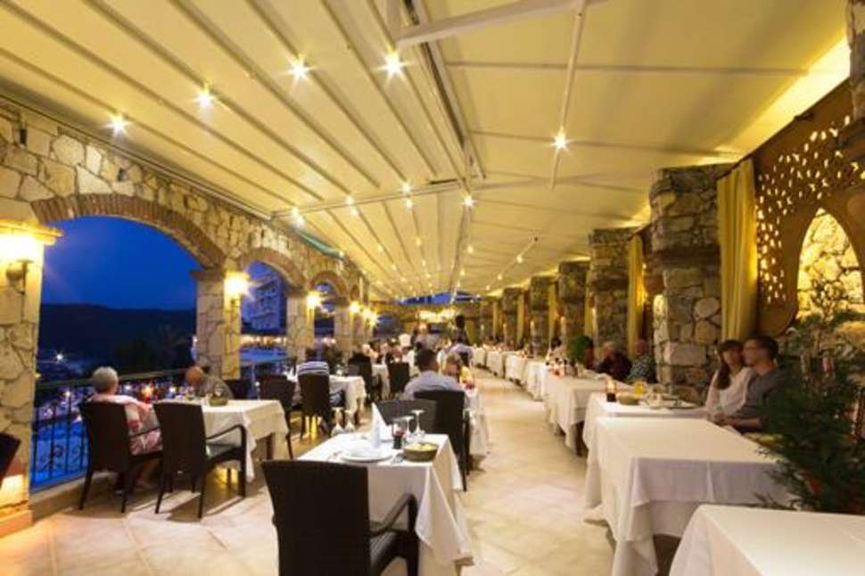 Restaurant van Ephesus Princess Resort & Hotel in Kusadasi, Turkije