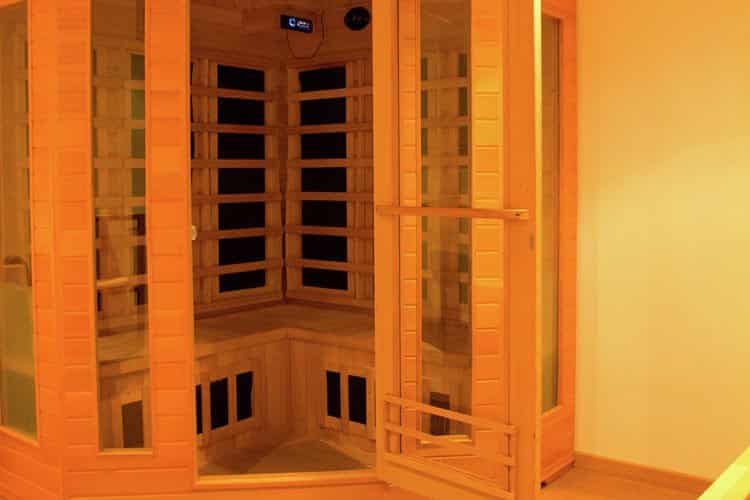 Sauna van Appartement Bergen aan Zee in Noord-Holland
