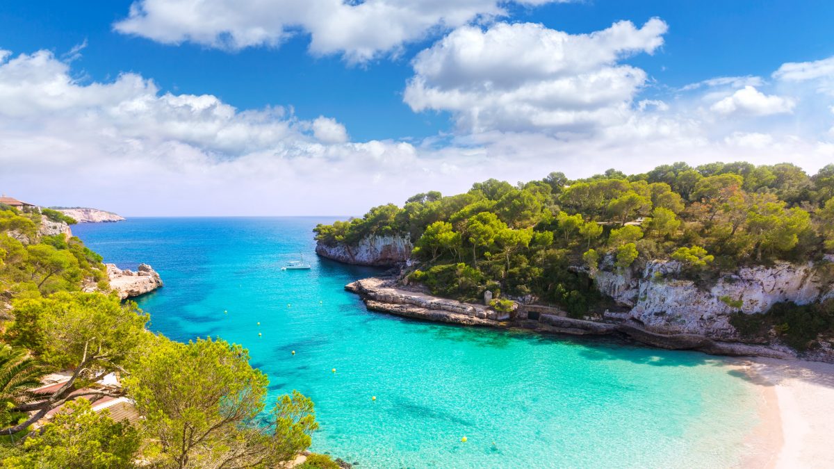 Zee en strand op Mallorca