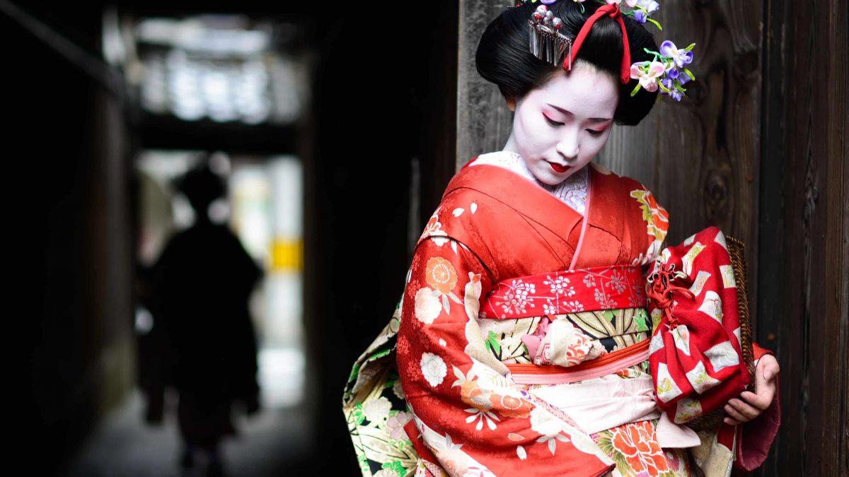Geisha in Kioto, Japan