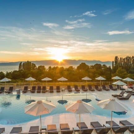 Laki hotel & spa in ohrid, macedonië