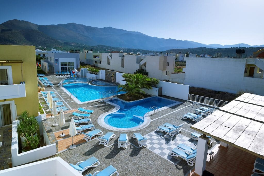 Zwembaden van Sissi Bay Hotel & Spa in Sissi, Kreta