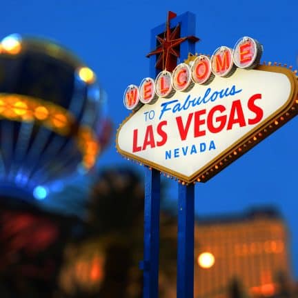 Bord van las vegas, verenigde staten