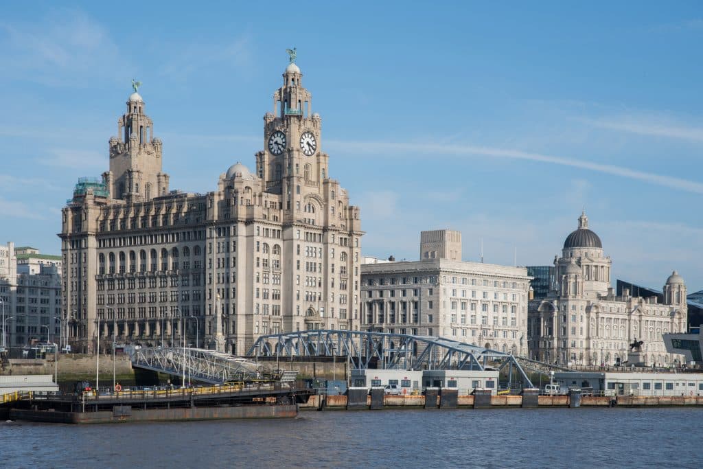 Royal Liver Building in Liverpool