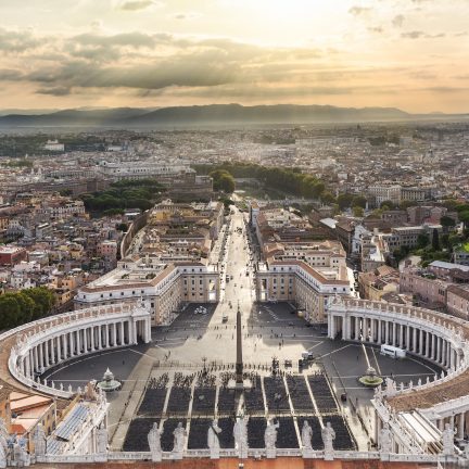 Vaticaanstad in italië