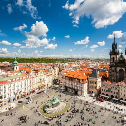 Centrum van praag