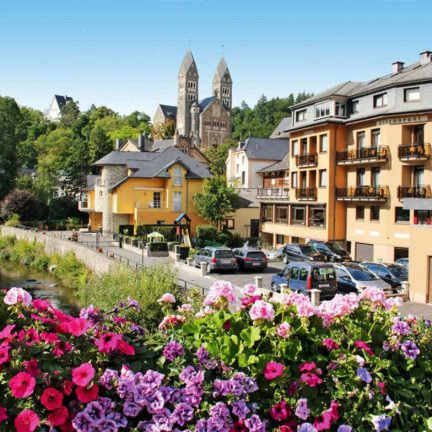 Hotel du commerce in clervaux, luxemburg