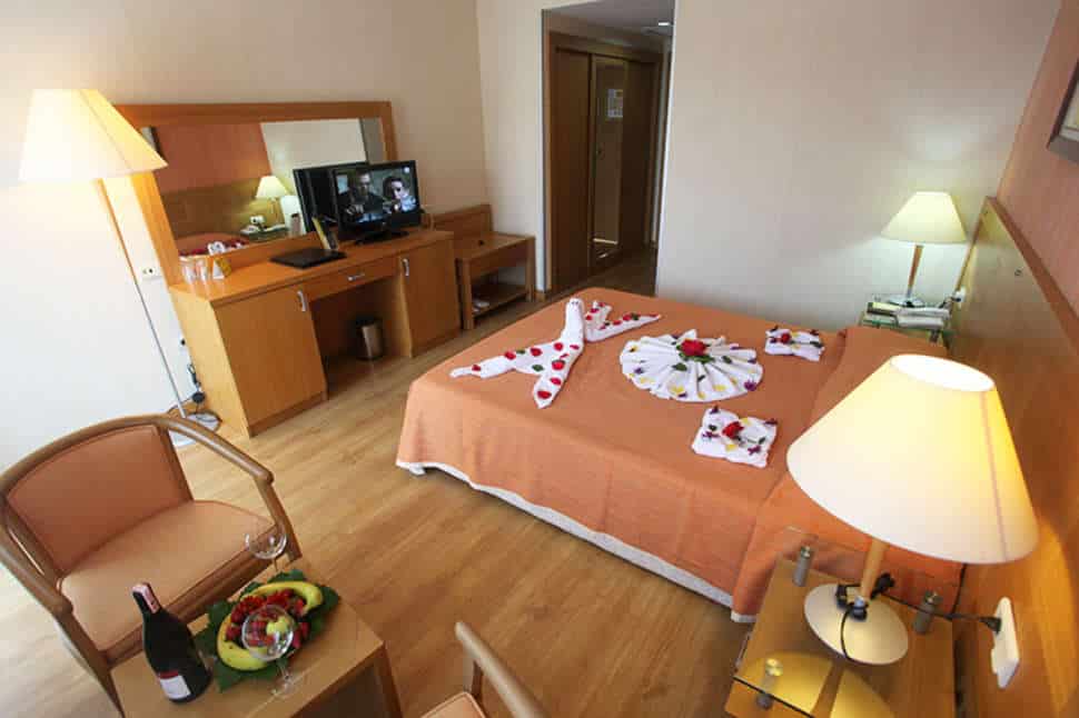 Hotelkamer van Club Orka Hotel en Villas in Oludeniz, Turkije