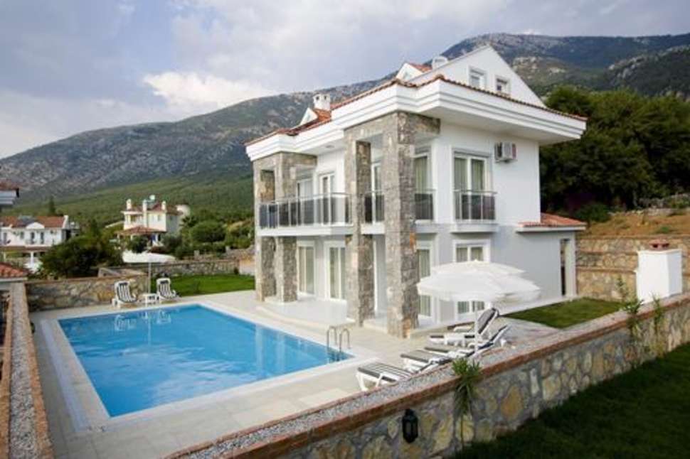Villa met privézwembad van Club Orka Hotel en Villas in Oludeniz, Turkije