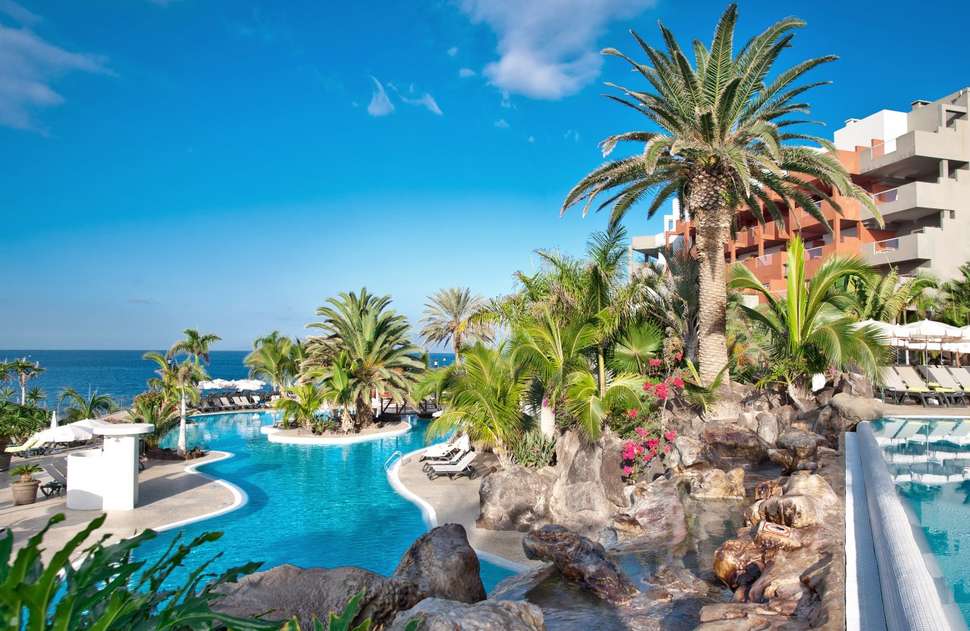 Zwembad Roca Nivaria Grand Hotel in Playa Paraiso, Tenerife