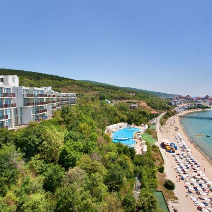 Paradise Beach in Sunny Beach, Bulgarije