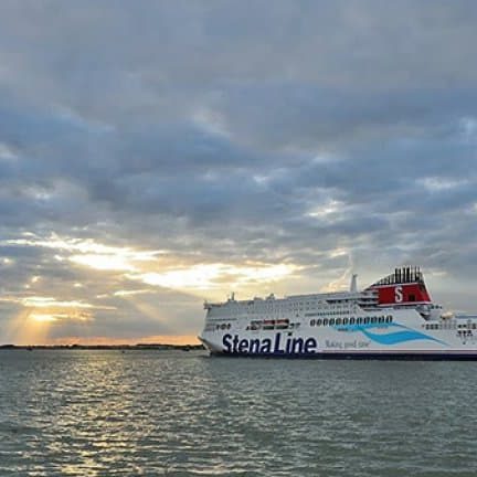 Stena hollandica in harwich, engeland