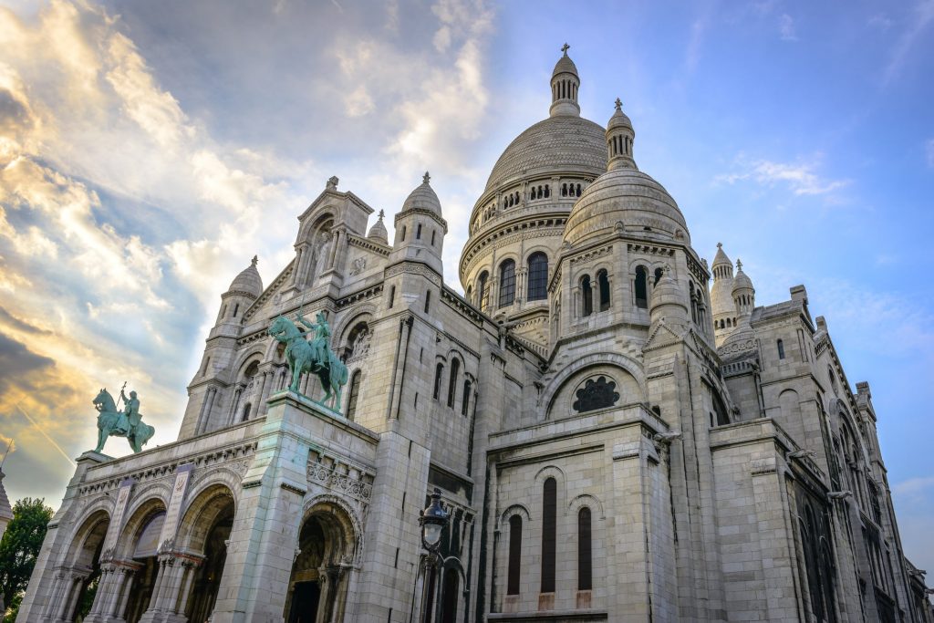 Sacre-Coeur Basiliek in Parijs, Frankrijk
