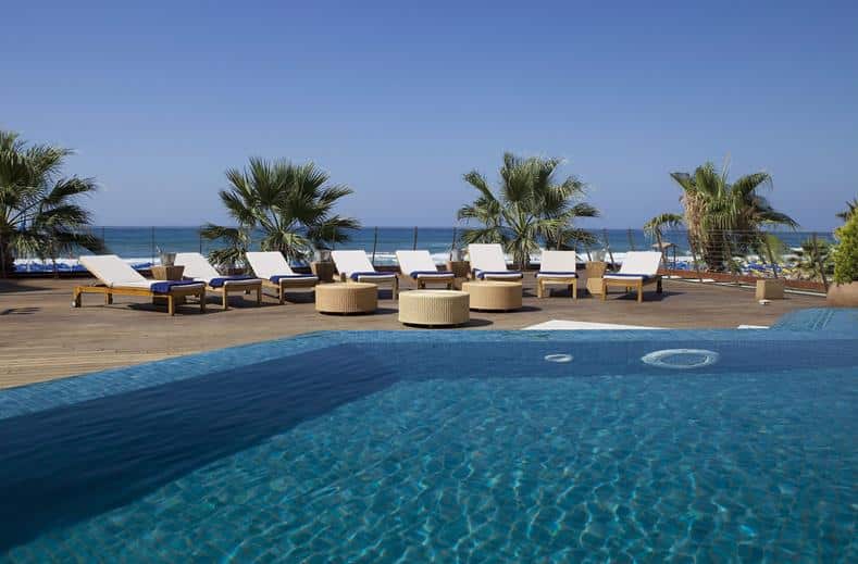 Zwembad van Hotel Aquila Porto Rethymnon in Rethymnon, Kreta