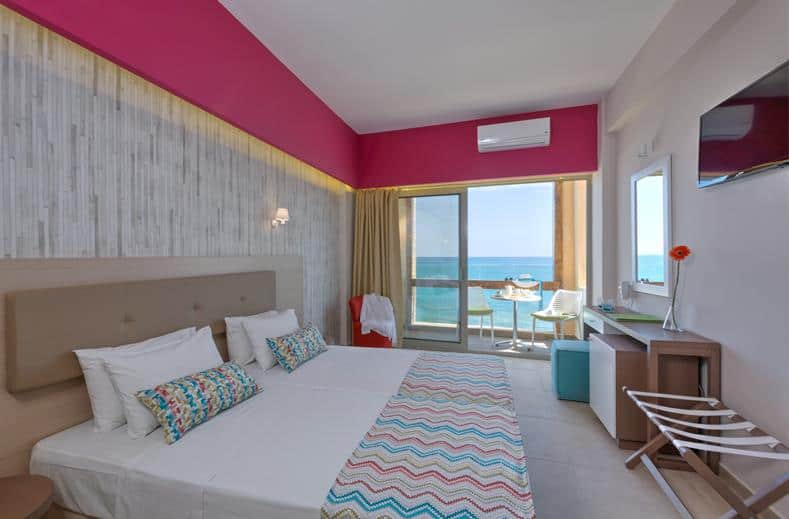 Hotelkamer van Palmera Beach in Chersonissos, Kreta