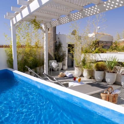 Riad dar grawa in marrakech, marokko