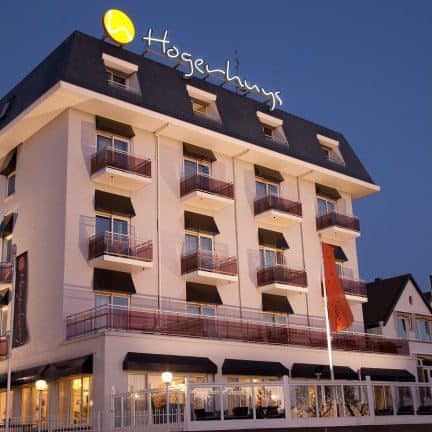 Het hogerhuys in noordwijk aan zee, zuid-holland