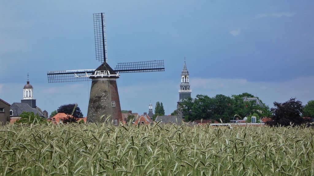 Oude molen bij Ootmarsum, Overijssel