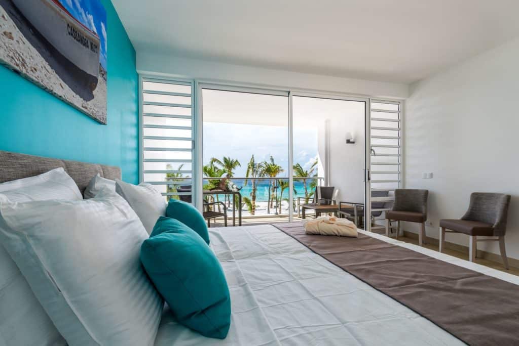 Appartement van Delfins Beach Resort Bonaire in Kralendijk, Bonaire