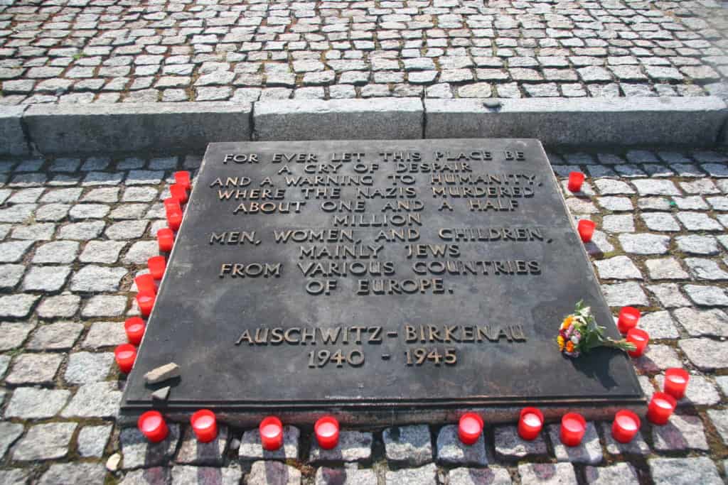 Auschwitz Memorial in Polen
