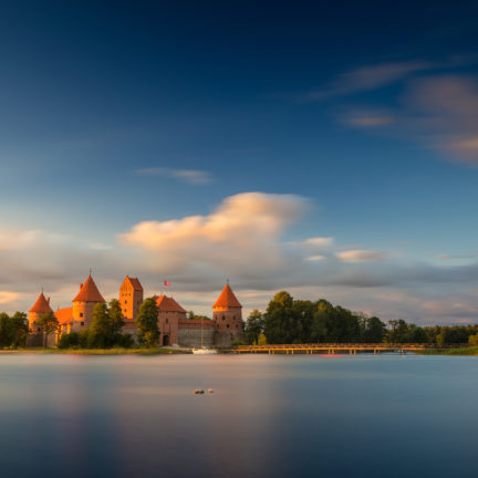 kasteel van Trakai in Litouwen