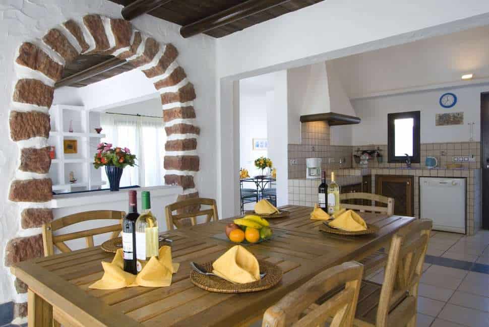 Keuken van Villas Kamezi in Playa Blanca, Lanzarote, Spanje