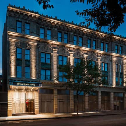 Opera house hotel in new york, new york, verenigde staten