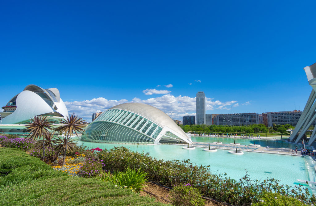 Stad van kunst en wetenschap in Valencia, Spanje