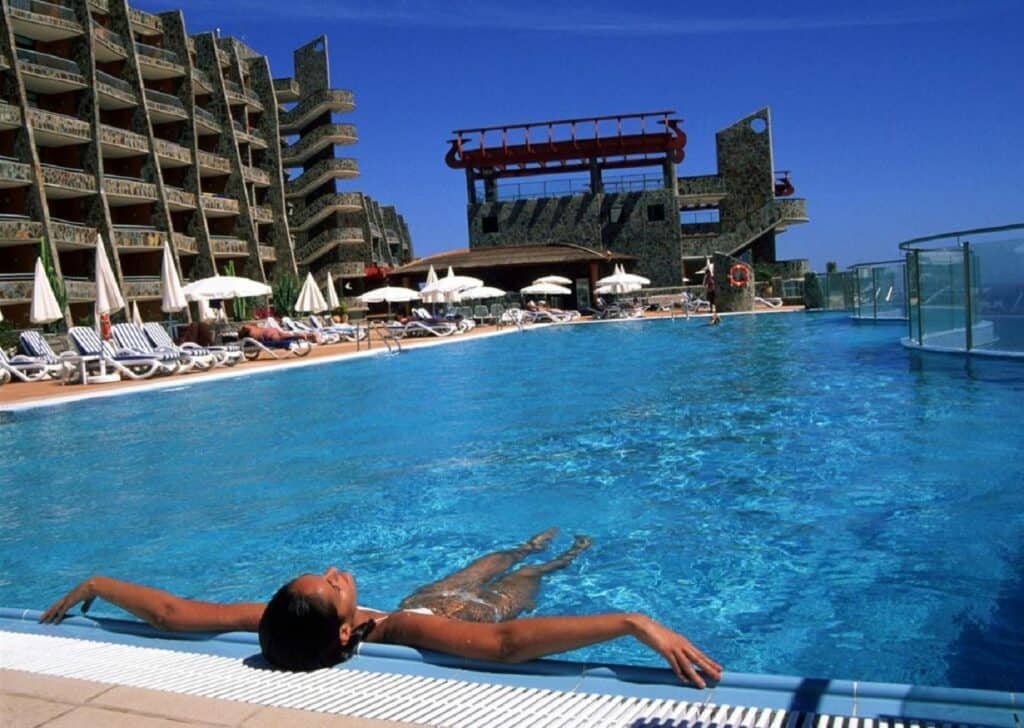Zwembad van Gloria Palace Amadores Thalasso & Hotel in Puerto Rico, Gran Canaria, Spanje