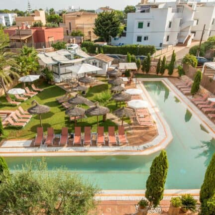 Appartementen playa ferrera in cala d’or, mallorca, spanje