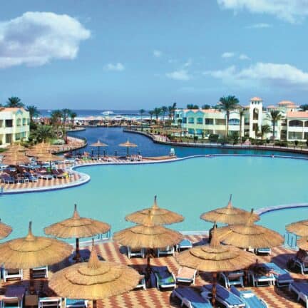 Dana beach resort in hurghada, rode zee, egypte
