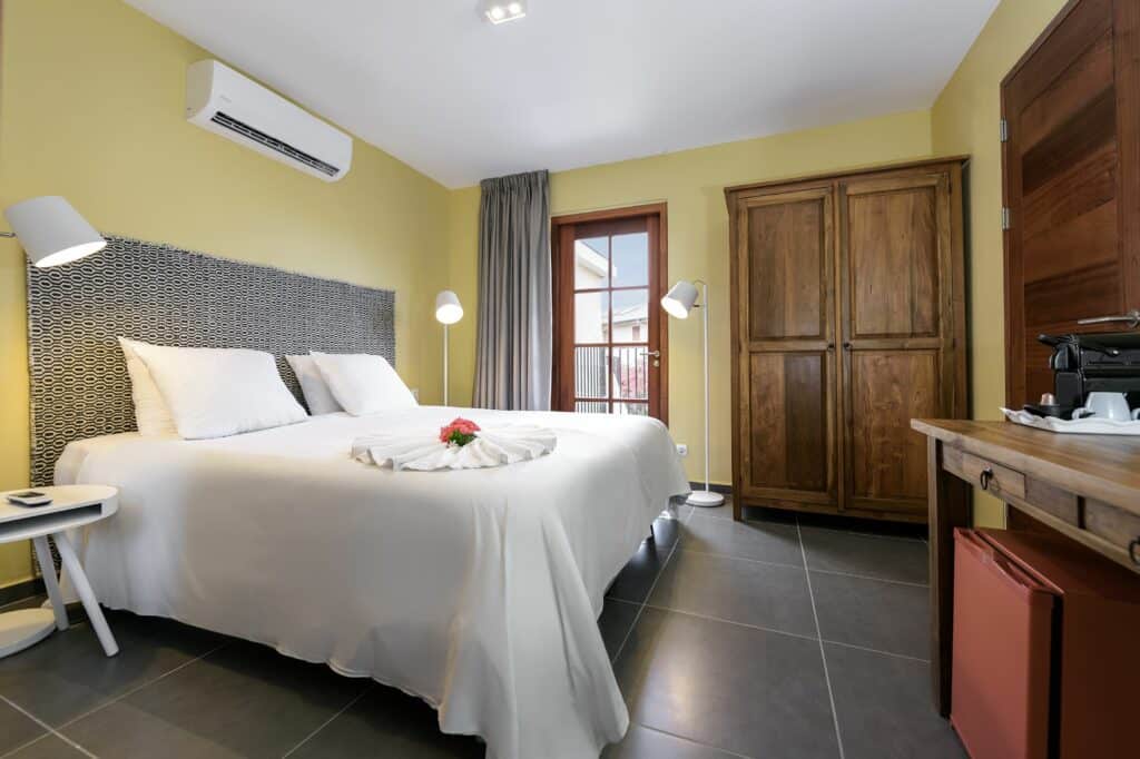 Hotelkamer van Livingstone Jan Thiel Resort in Jan Thiel Baai, Curaçao, Curaçao