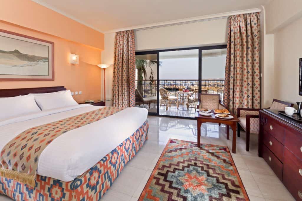 Hotelkamer van Sunrise Holidays Resort in Hurghada, Rode Zee, Egypte
