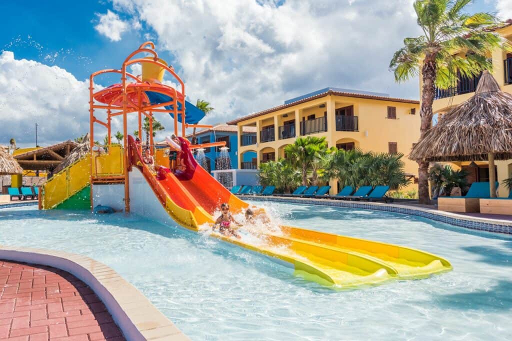 Kinderbad van Kunuku Aqua Resort in Kashutuin, Curaçao, Curaçao